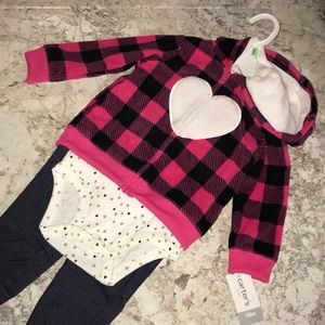 NWT 18mos Carter’s girl set